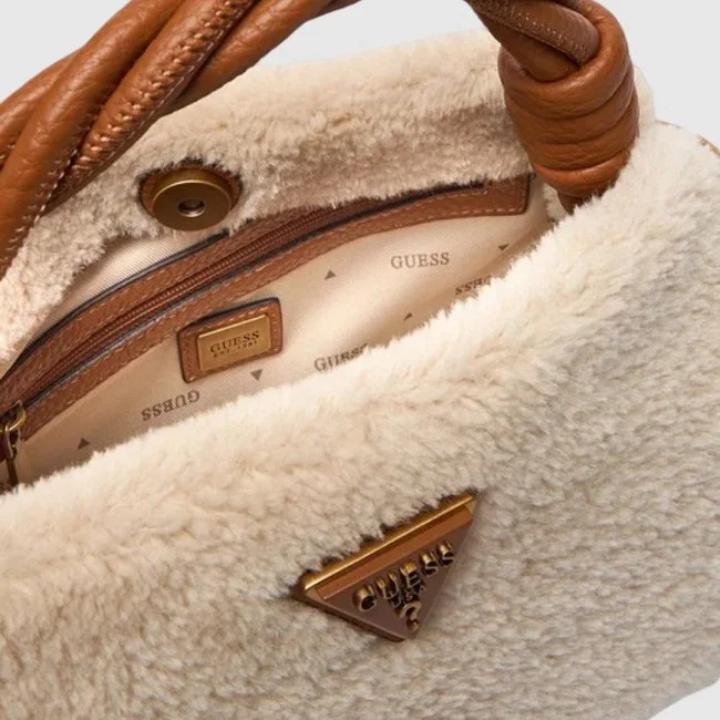 Bolso Guess Beige Mujer