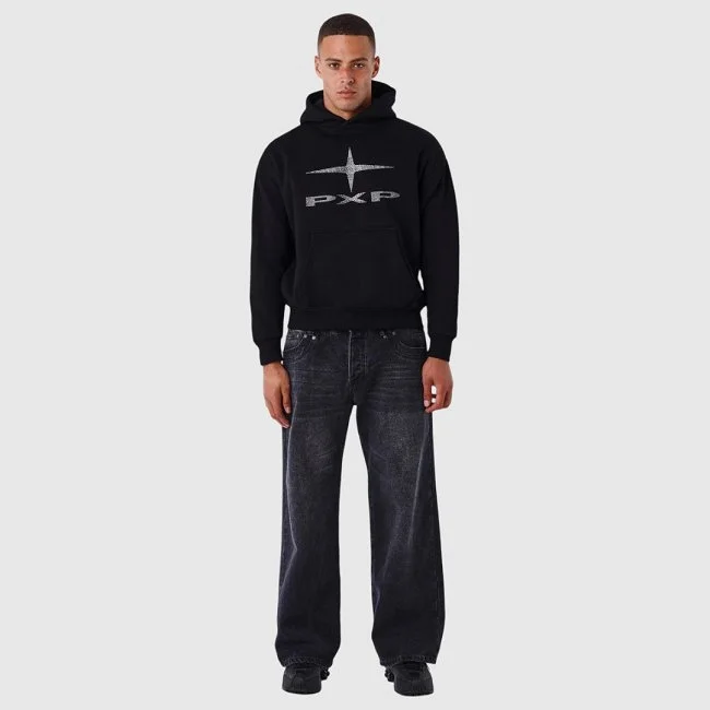 Sudadera Project x Paris Negra Hombre