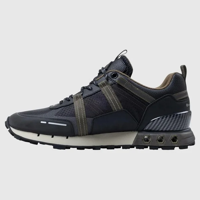 Zapatillas Cruyff Negras y Verdes Hombre