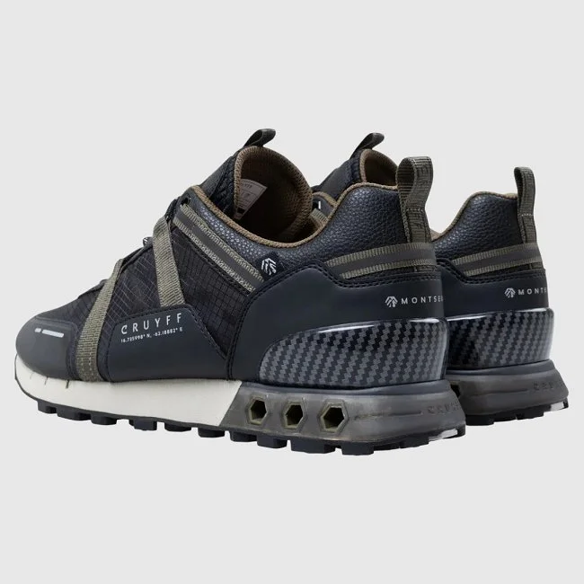 Zapatillas Cruyff Negras y Verdes Hombre