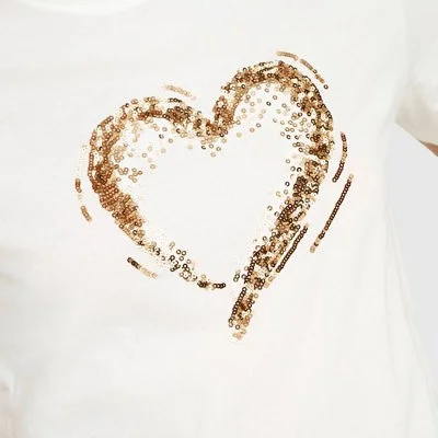 Camiseta ONLY Blanca Mujer 2