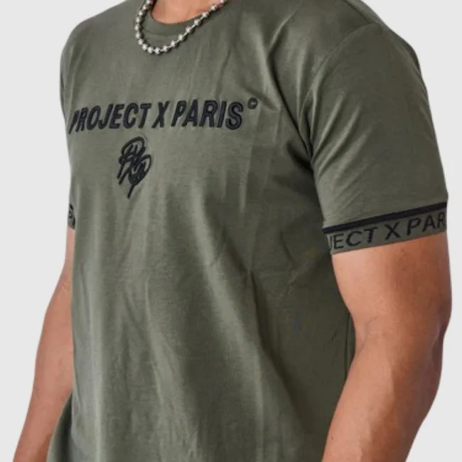 Camiseta Project x Paris Verde Hombre Camiseta Project x Paris Verde Hombre