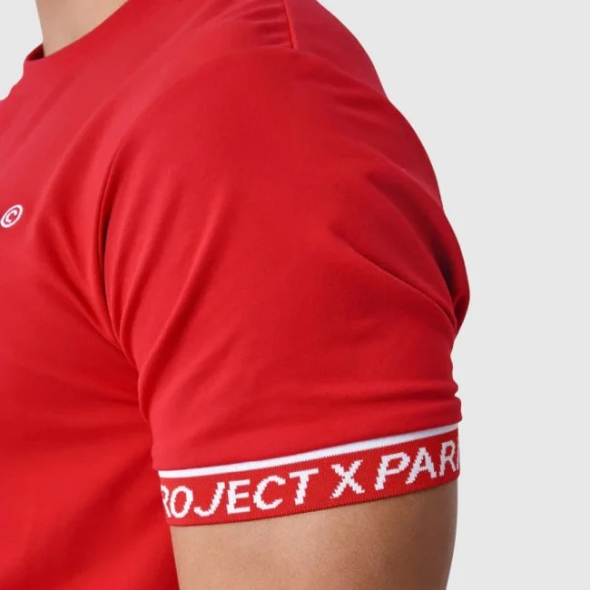 Camiseta Project x Paris Roja Hombre