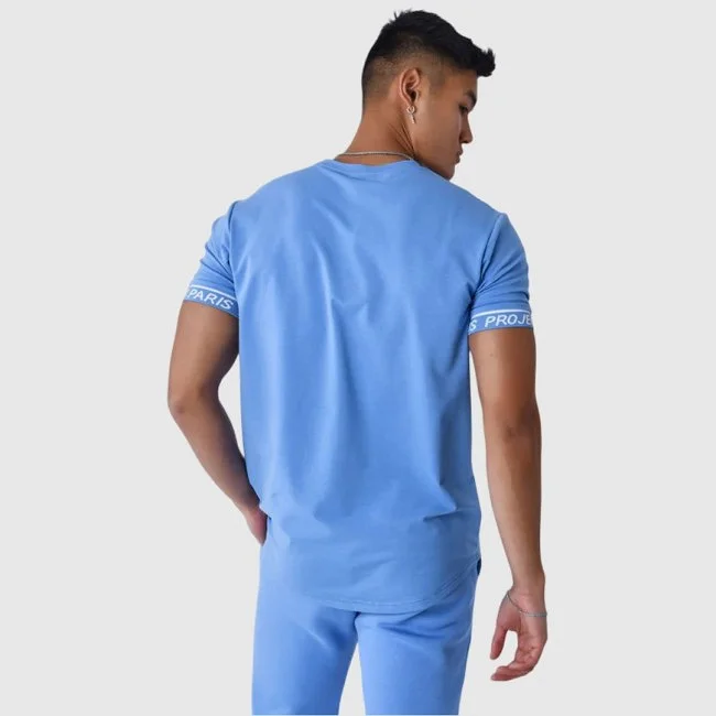 Camiseta Project x Paris Azul Hombre