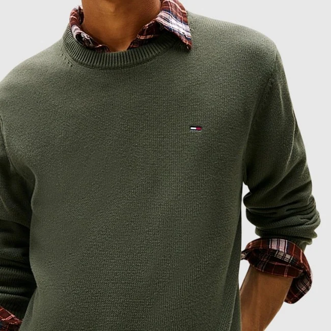 Jersey Tommy Hilfiger Verde Hombre