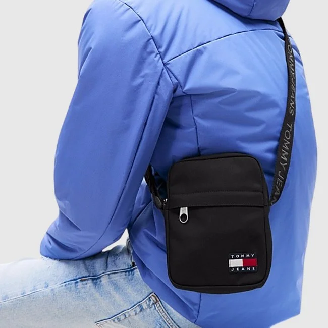 Bandolera Tommy Hilfiger Negra Hombre