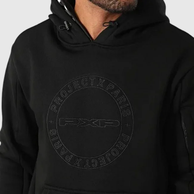 Sudadera Project x Paris Negra Hombre
