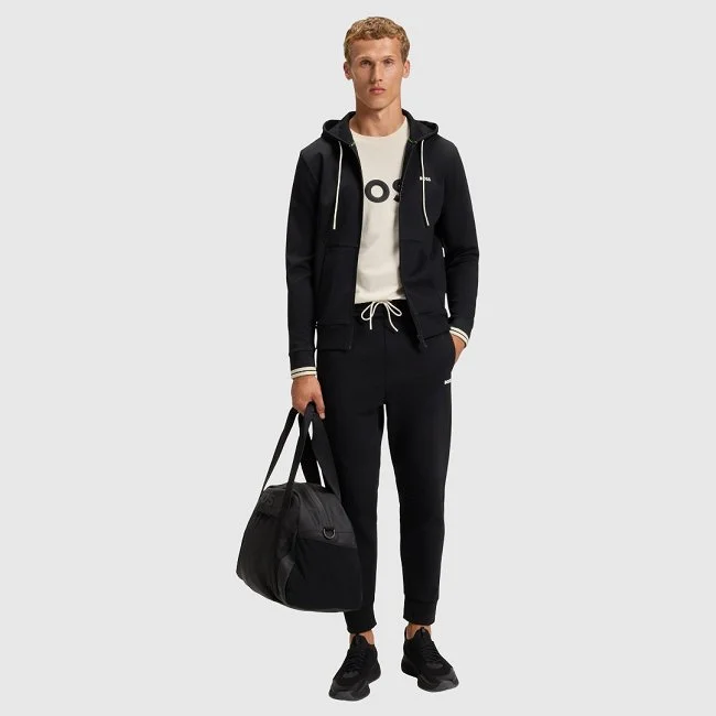 Chaqueta Boss Negra Hombre