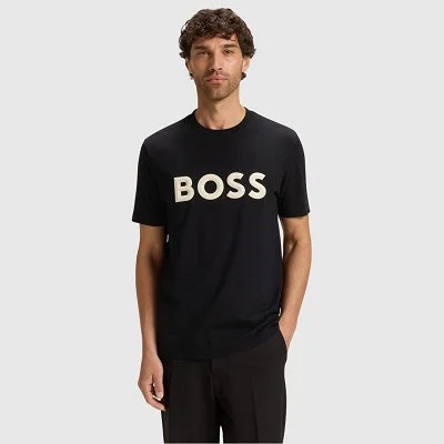 Camiseta Boss Negra Hombre