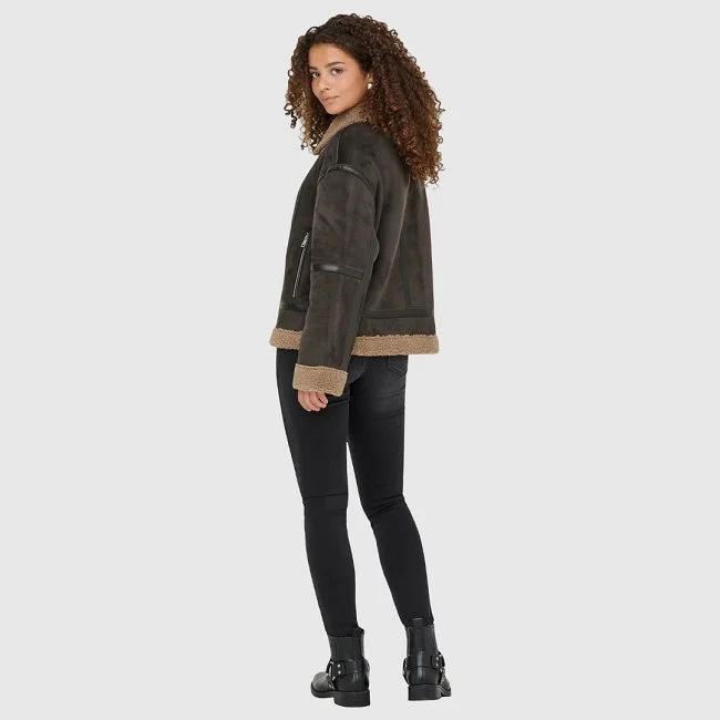 Chaqueta ONLY Marrón Mujer