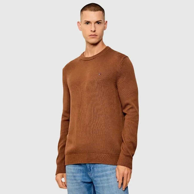 Jersey Tommy Hilfiger Marrón Hombre Jersey Tommy Hilfiger Marrón Hombre