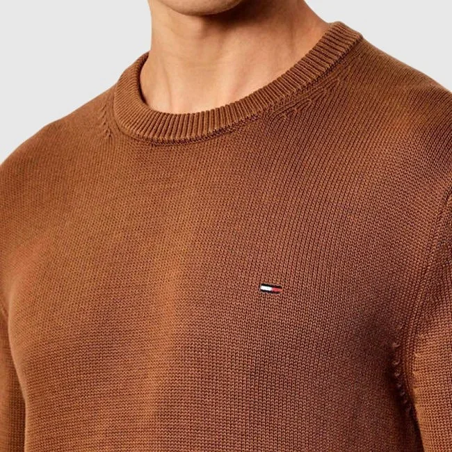 Jersey Tommy Hilfiger Marrón Hombre Jersey Tommy Hilfiger Marrón Hombre