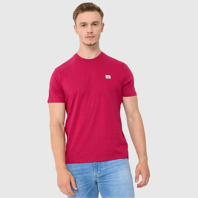 Camiseta Calvin Klein Fucsia Hombre