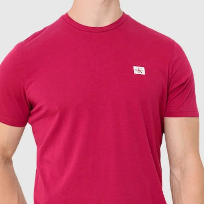 Camiseta Calvin Klein Fucsia Hombre