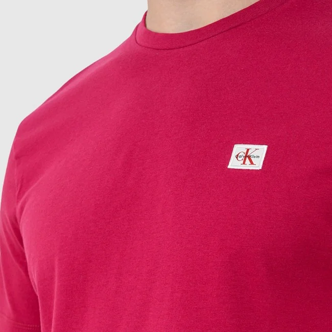 Camiseta Calvin Klein Fucsia Hombre