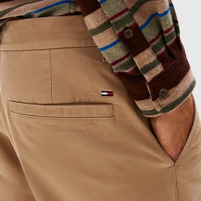 Pantalón Tommy Hilfiger Marrón Hombre