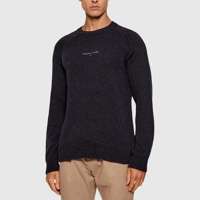 Jersey Tommy Hilfiger Azul Marino Hombre Jersey Tommy Hilfiger Azul Marino Hombre