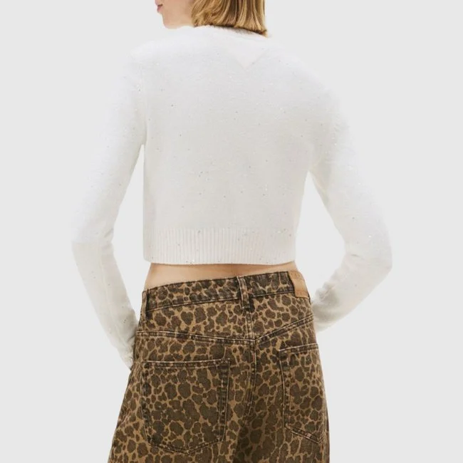 Jersey Tommy Hilfiger Blanco Mujer