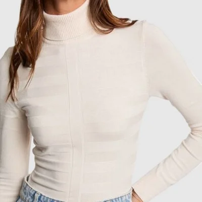 Jersey Morgan Marfil Mujer 2