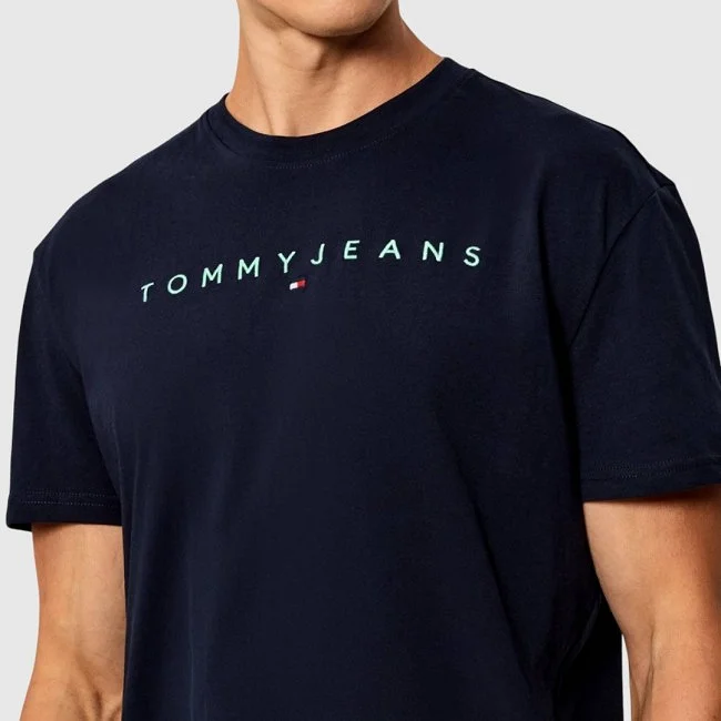 Camiseta Tommy Hilfiger Azul Marino...