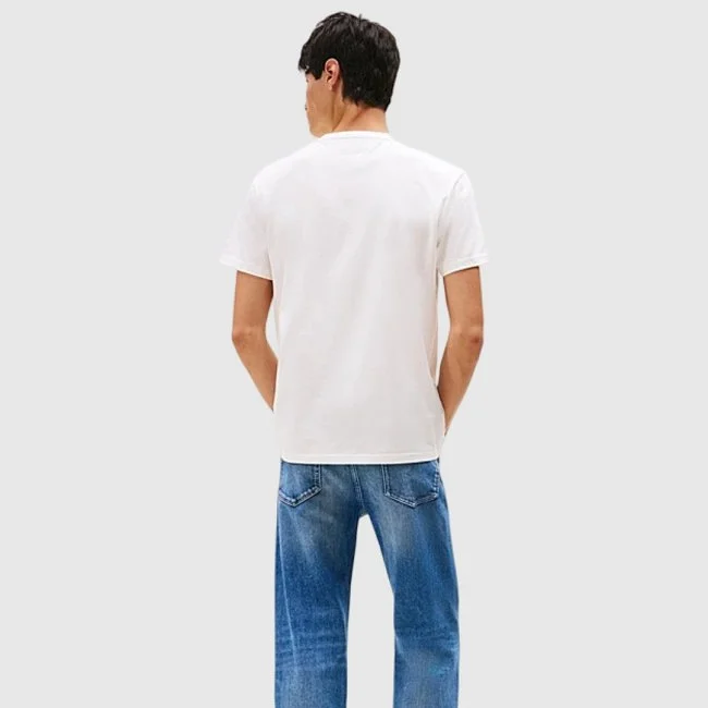 Camiseta Tommy Hilfiger Blanca Hombre Camiseta Tommy Hilfiger Blanca Hombre