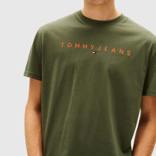 Camisetas Tommy Hilfiger Verde Hombre