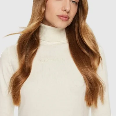 Jersey Guess Beige Mujer 2