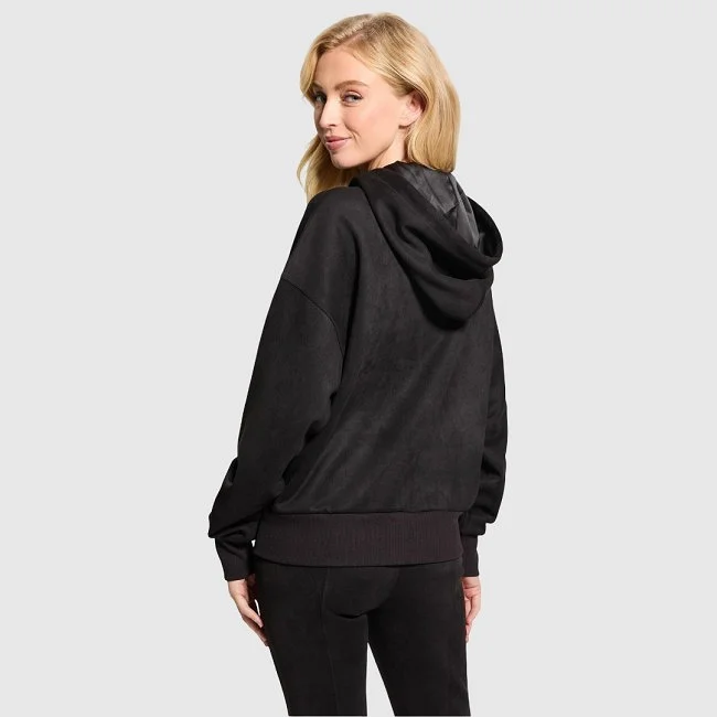 Sudadera Guess Negra Mujer