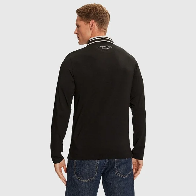 Polo Guess Negro Hombre