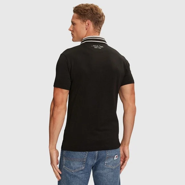 Polo Guess Negro Hombre