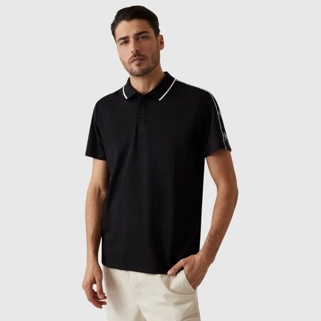 Polo Guess Negro Hombre