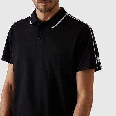 Polo Guess Negro Hombre 2