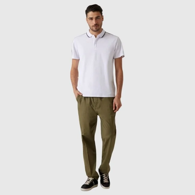 Polo Guess Blanco Hombre