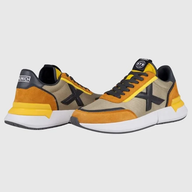 Zapatillas Munich VERSUS 86 Naranjas...