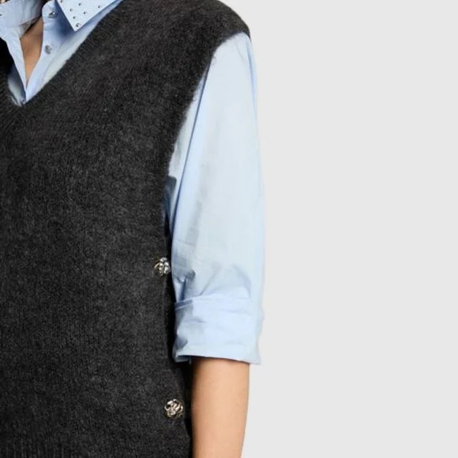 Jersey Morgan Gris Mujer