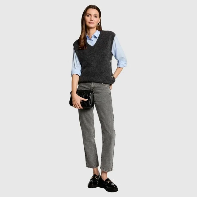 Jersey Morgan Gris Mujer