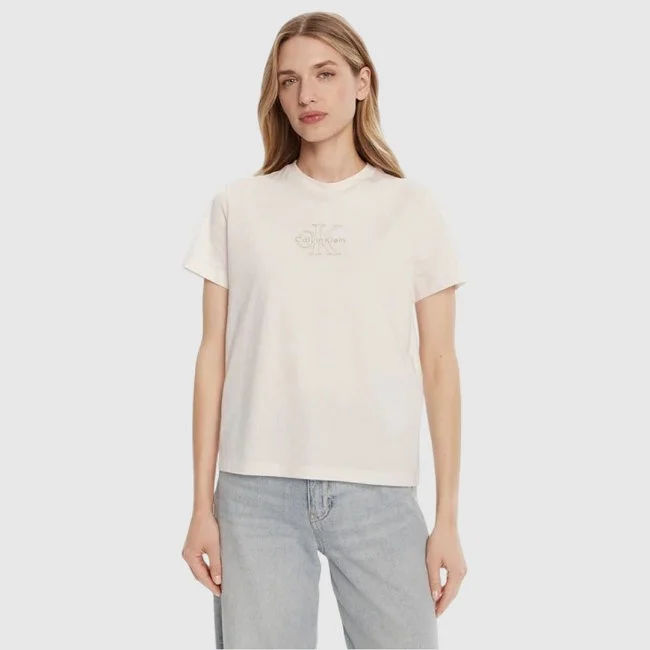 Camiseta Calvin Klein Rosa Mujer