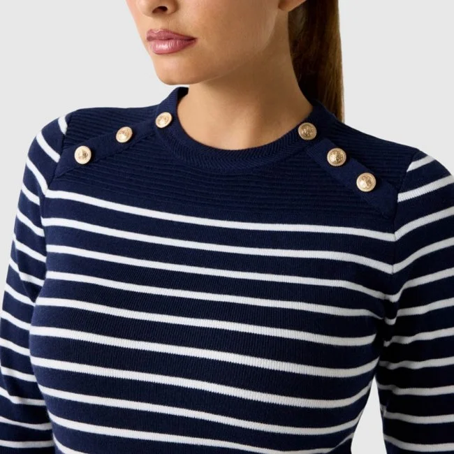 Jersey Guess Rayas Mujer