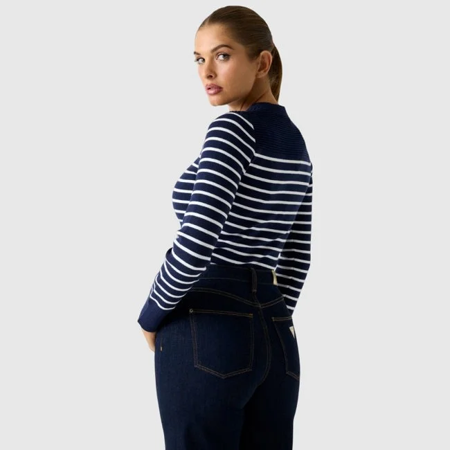 Jersey Guess Rayas Mujer