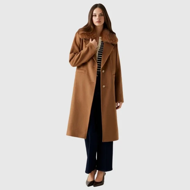 Chaqueta Guess Marrón Mujer