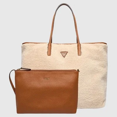 Bolso Guess Beige Mujer