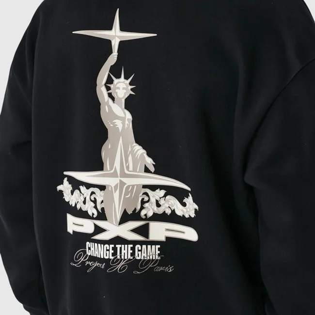 Sudadera Project x Paris Negra Hombre