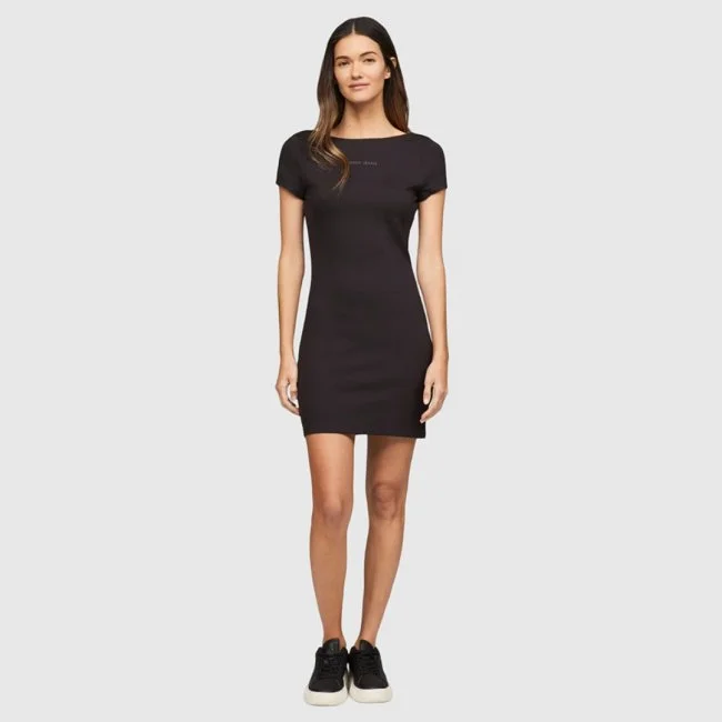 Vestido Tommy Hilfiger Negro Mujer