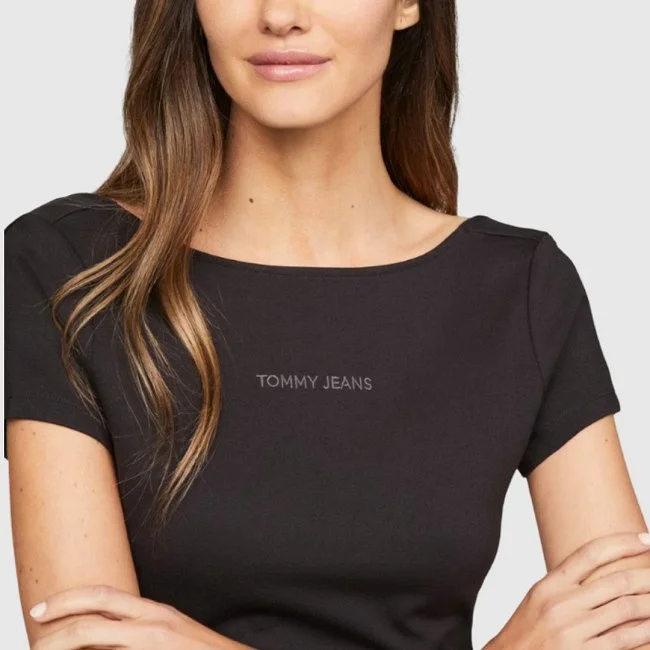 Vestido Tommy Hilfiger Negro Mujer