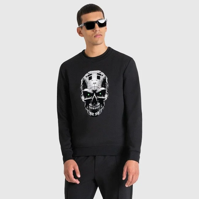 Sudadera Antony Morato Negra Hombre