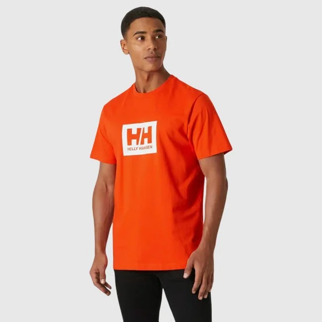Camiseta Helly Hansen Naranja Hombre