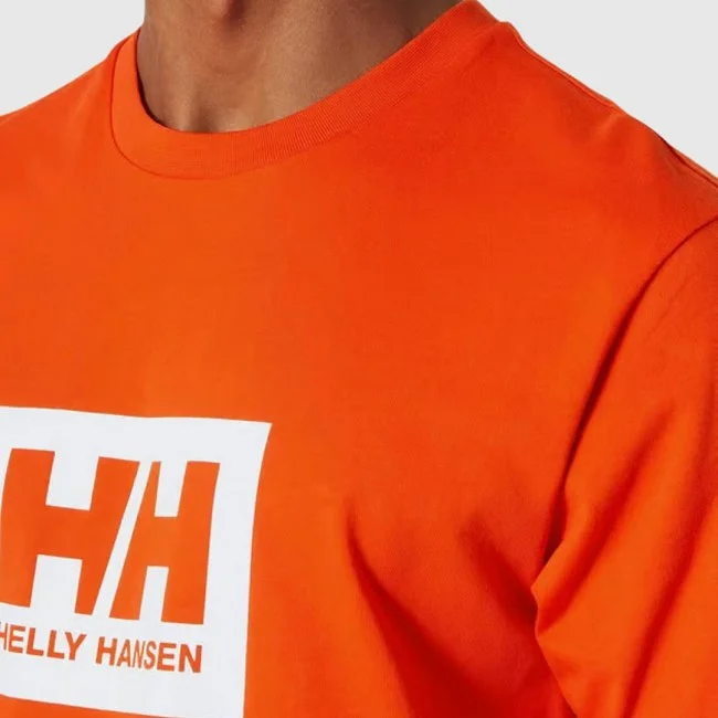 Camiseta Helly Hansen Naranja Hombre