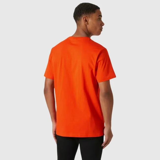 Camiseta Helly Hansen Naranja Hombre