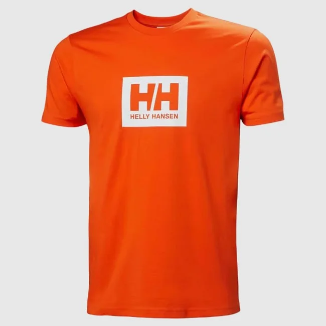 Camiseta Helly Hansen Naranja Hombre