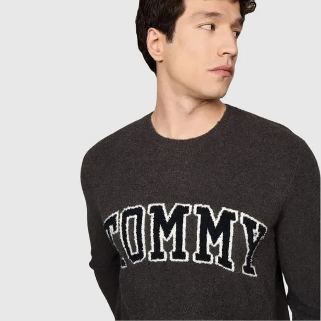 Jersey Tommy Hilfiger Gris Hombre